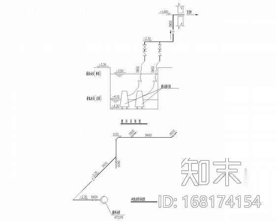 循环水泵房经典设计图cad施工图下载【ID:168174154】