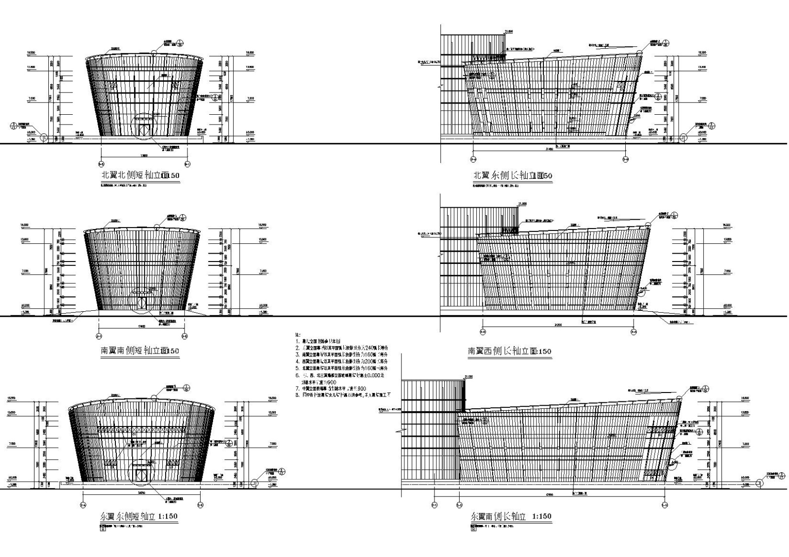[上海]青浦区青浦博物馆建筑设计施工图cad施工图下载【ID:160405152】