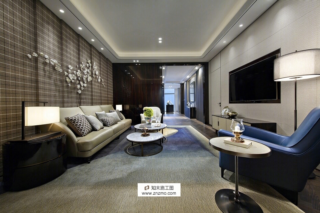 梁大师--深圳湾一号样板房整理正精华版cad施工图下载【ID:56900971】
