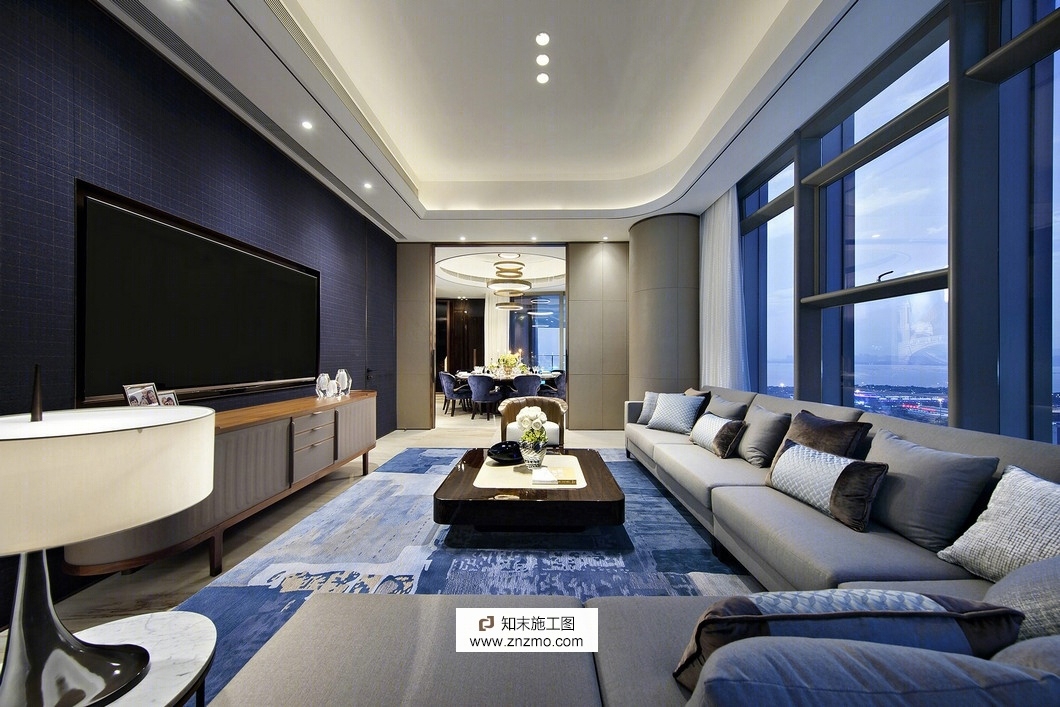 梁大师--深圳湾一号样板房整理正精华版cad施工图下载【ID:56900971】