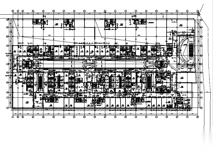 [重庆]恒大商业综合体建筑施工图（含水暖电图纸）施工图下载【ID:164860193】