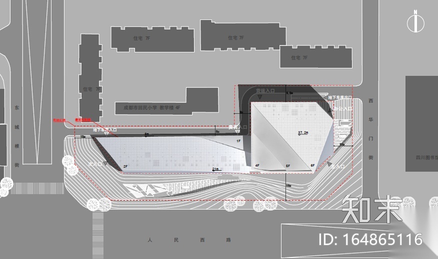 [四川]美术馆新馆（文本+汇报+dwg）施工图下载【ID:164865116】