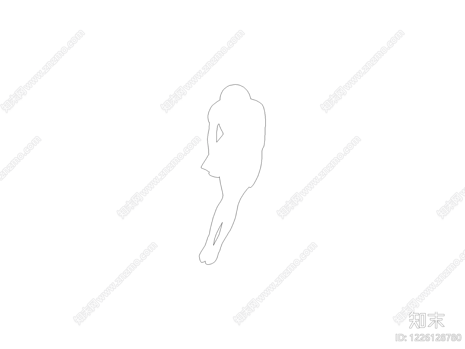 人物CAD图纸
