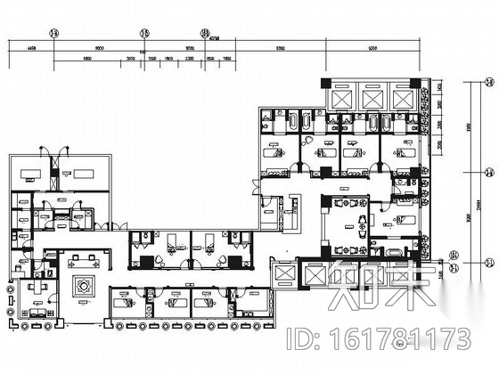 [四川]环球中心阿拉伯风格美容SPA会所室内装修施工图（...cad施工图下载【ID:161781173】