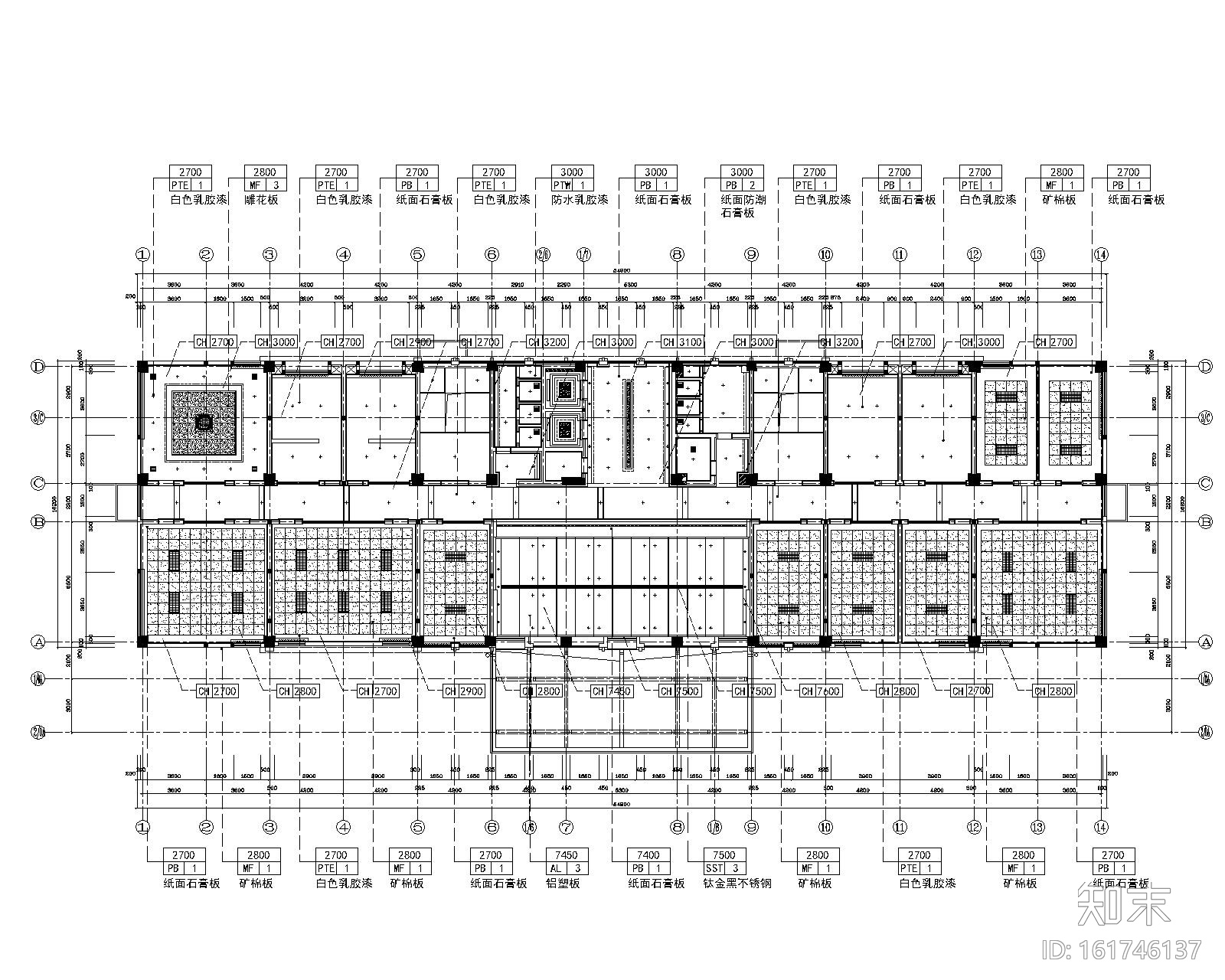 太仓市浏河镇财税局办公室装修施工图cad施工图下载【ID:161746137】