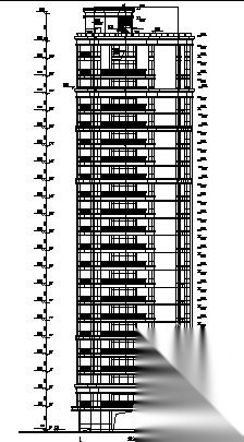 绿城－宁波某花园小区9、10号商住楼建筑方案图cad施工图下载【ID:149845172】