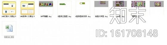 [无锡]传统美式风格两居室小空间室内设计装修图纸（含物...cad施工图下载【ID:161708148】