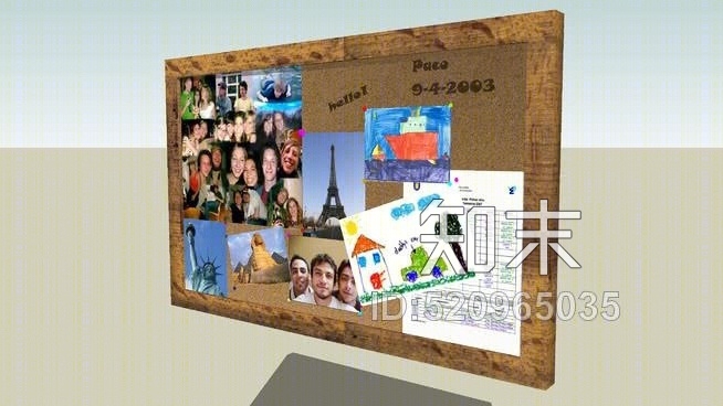 照片图片SU模型下载【ID:520965035】