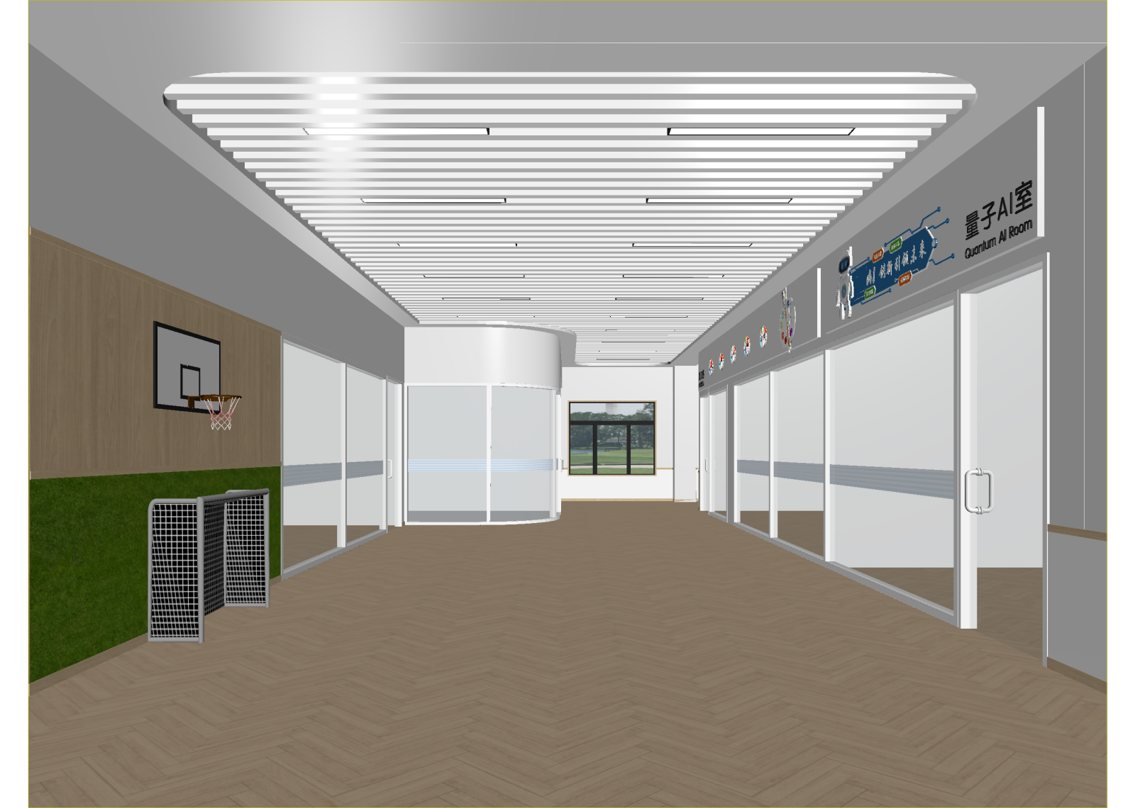 现代活动室3D模型下载【ID:1215021027】