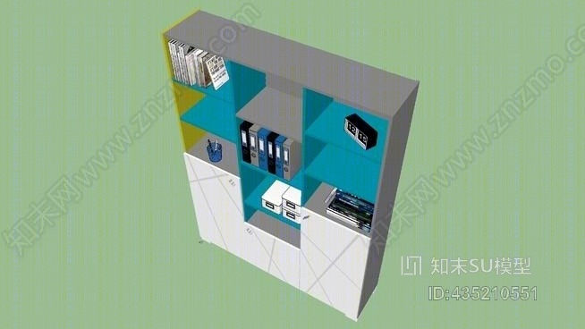 书架YOSU模型下载【ID:435210551】