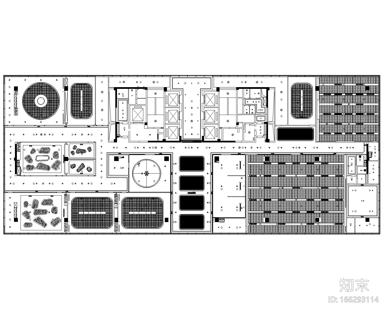 [浙江]现代--杭州英飞项目施工图+效果图cad施工图下载【ID:166293114】