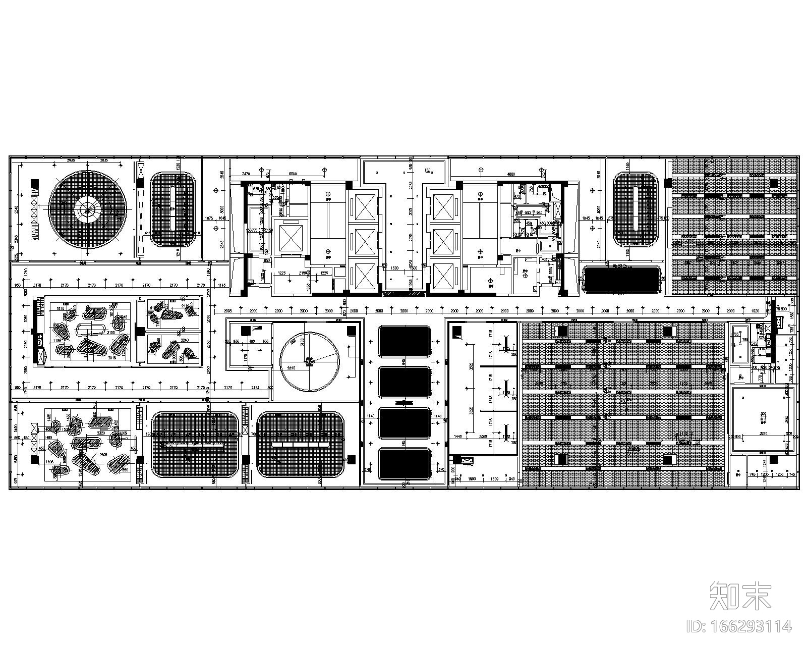 [浙江]现代--杭州英飞项目施工图+效果图cad施工图下载【ID:166293114】