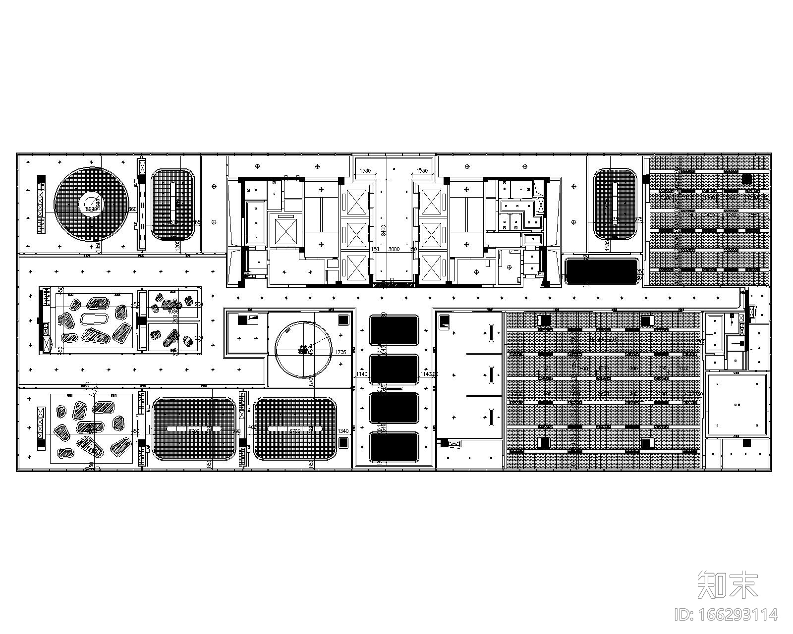 [浙江]现代--杭州英飞项目施工图+效果图cad施工图下载【ID:166293114】