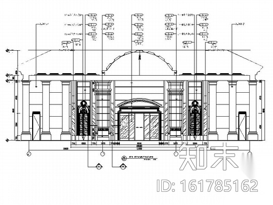 [江苏]豪华七星级白金酒店室内装修CAD施工图（含效果...cad施工图下载【ID:161785162】