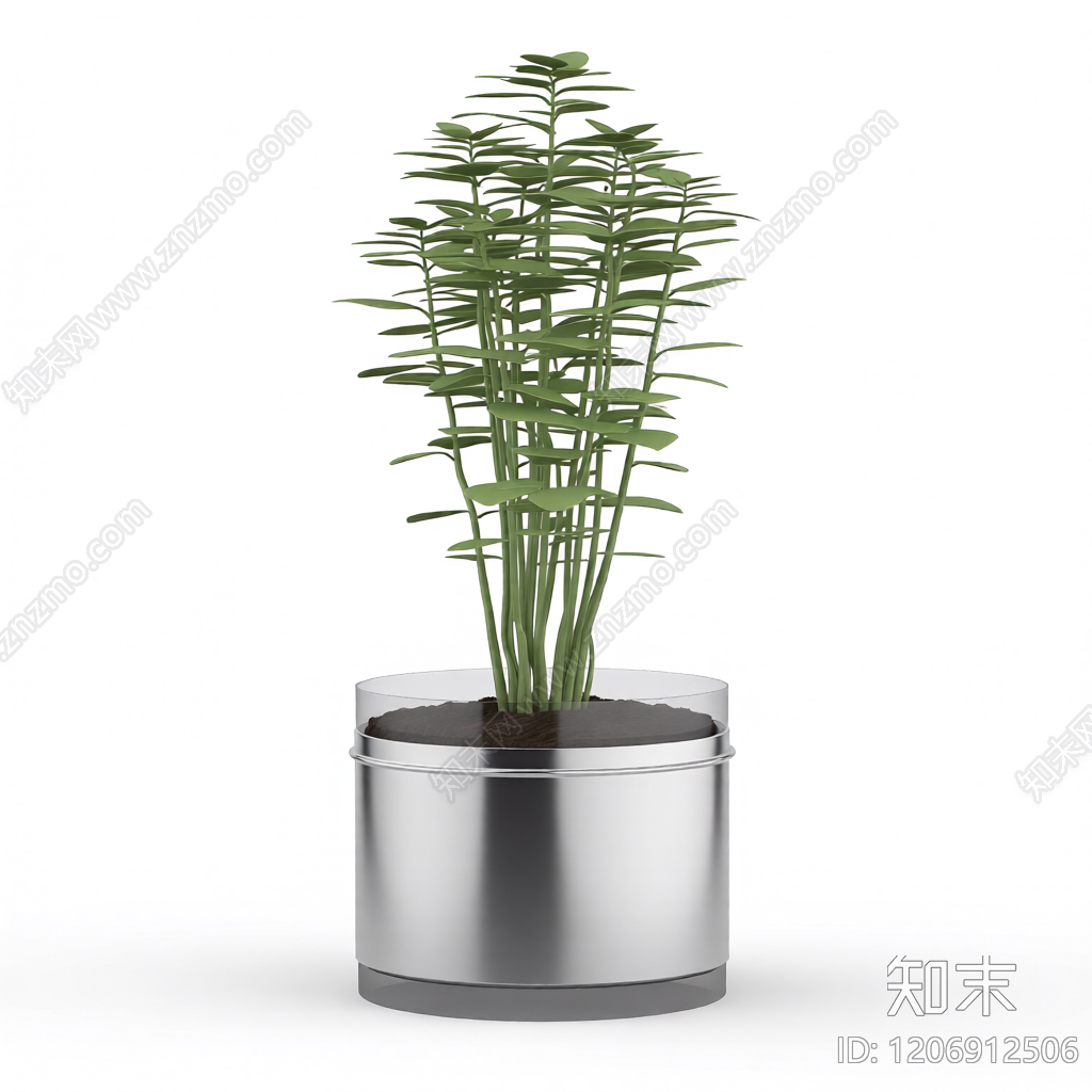 盆栽植物模型3D模型下载【ID:1206912506】