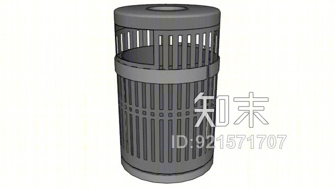 追逐公园侧开垃圾SU模型下载【ID:921571707】