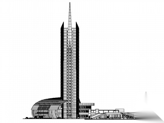 [上海]长途汽车站施工图（含效果图）cad施工图下载【ID:164869124】