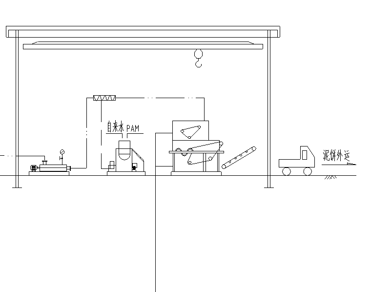 四川某县城市污水处理工程图纸（CAD）cad施工图下载【ID:166246118】