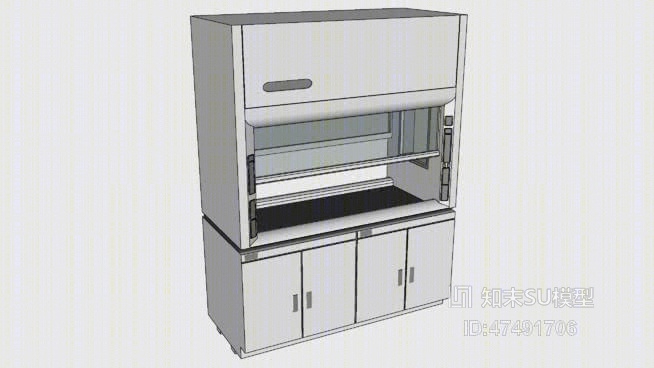 收纳柜SU模型下载【ID:218060836】