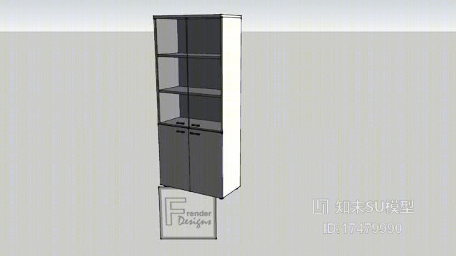 收纳柜SU模型下载【ID:218039802】