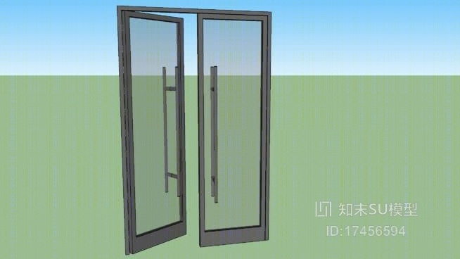 双开门SU模型下载【ID:118004934】