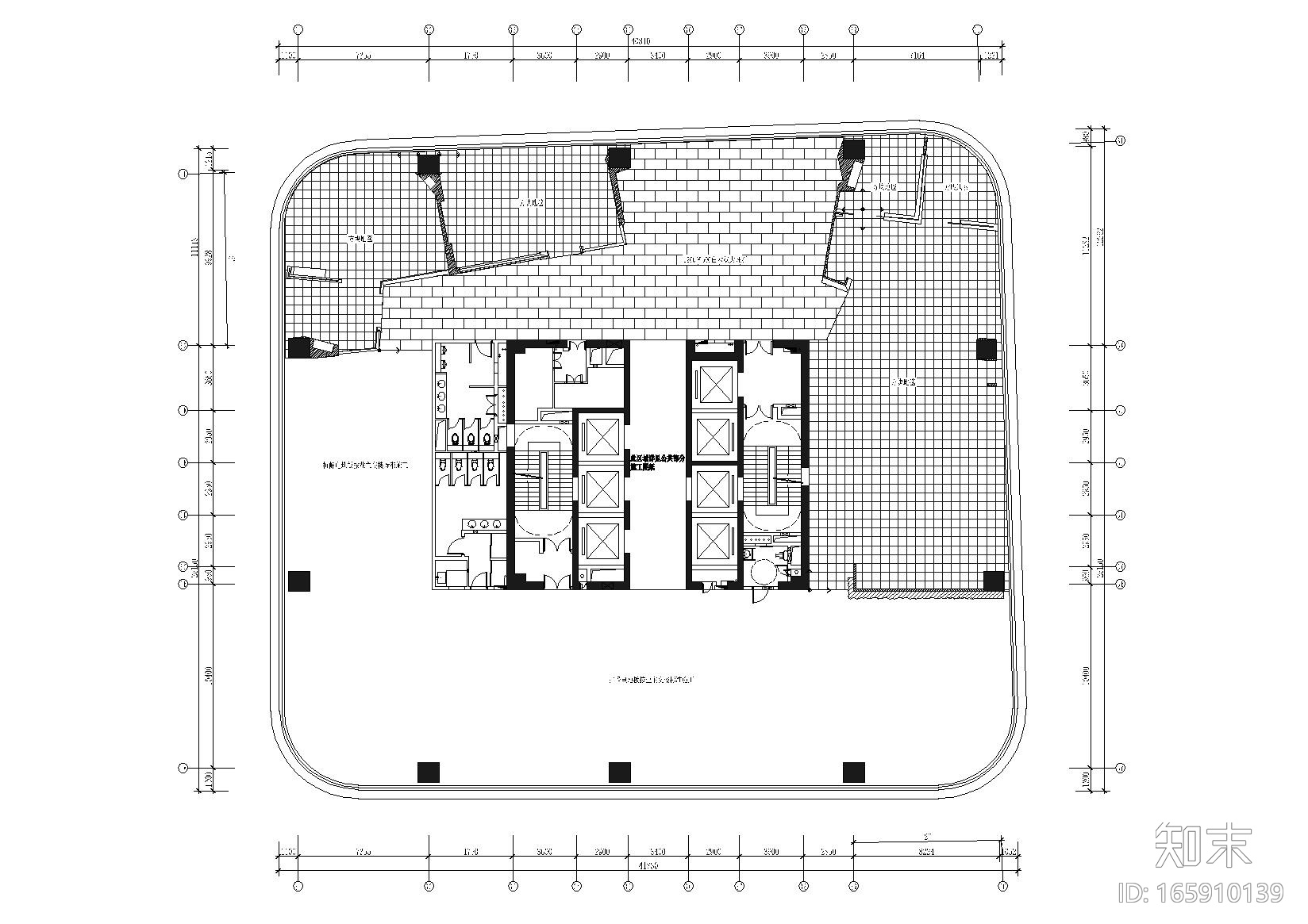 [深圳]来福士公园一号样板间施工图+效果图cad施工图下载【ID:165910139】