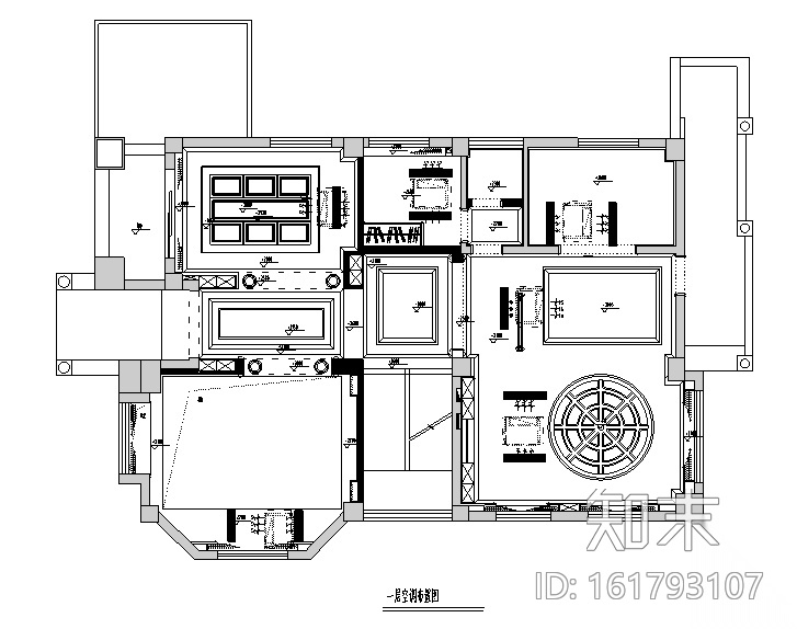 [福建]凝香园别墅设计完整施工图（附高清效果图）cad施工图下载【ID:161793107】