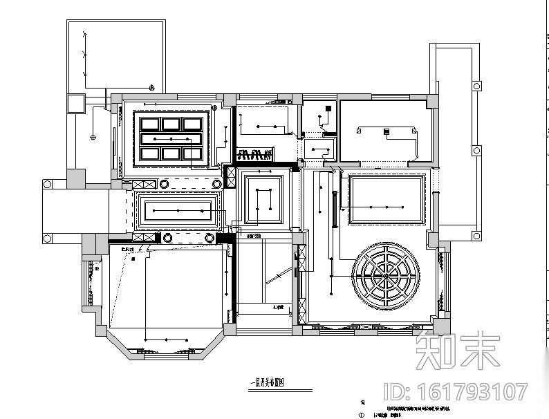 [福建]凝香园别墅设计完整施工图（附高清效果图）cad施工图下载【ID:161793107】