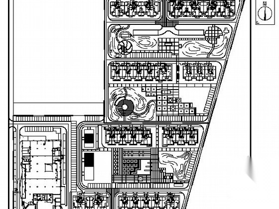 [北京]通州居民区景观设计施工详图全套施工图下载【ID:161092121】