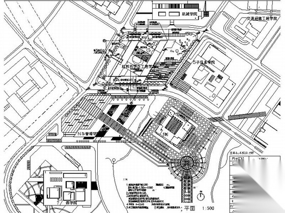 [上海]国内知名顶尖大学教学楼设计施工图（作图非常精细...cad施工图下载【ID:168312114】