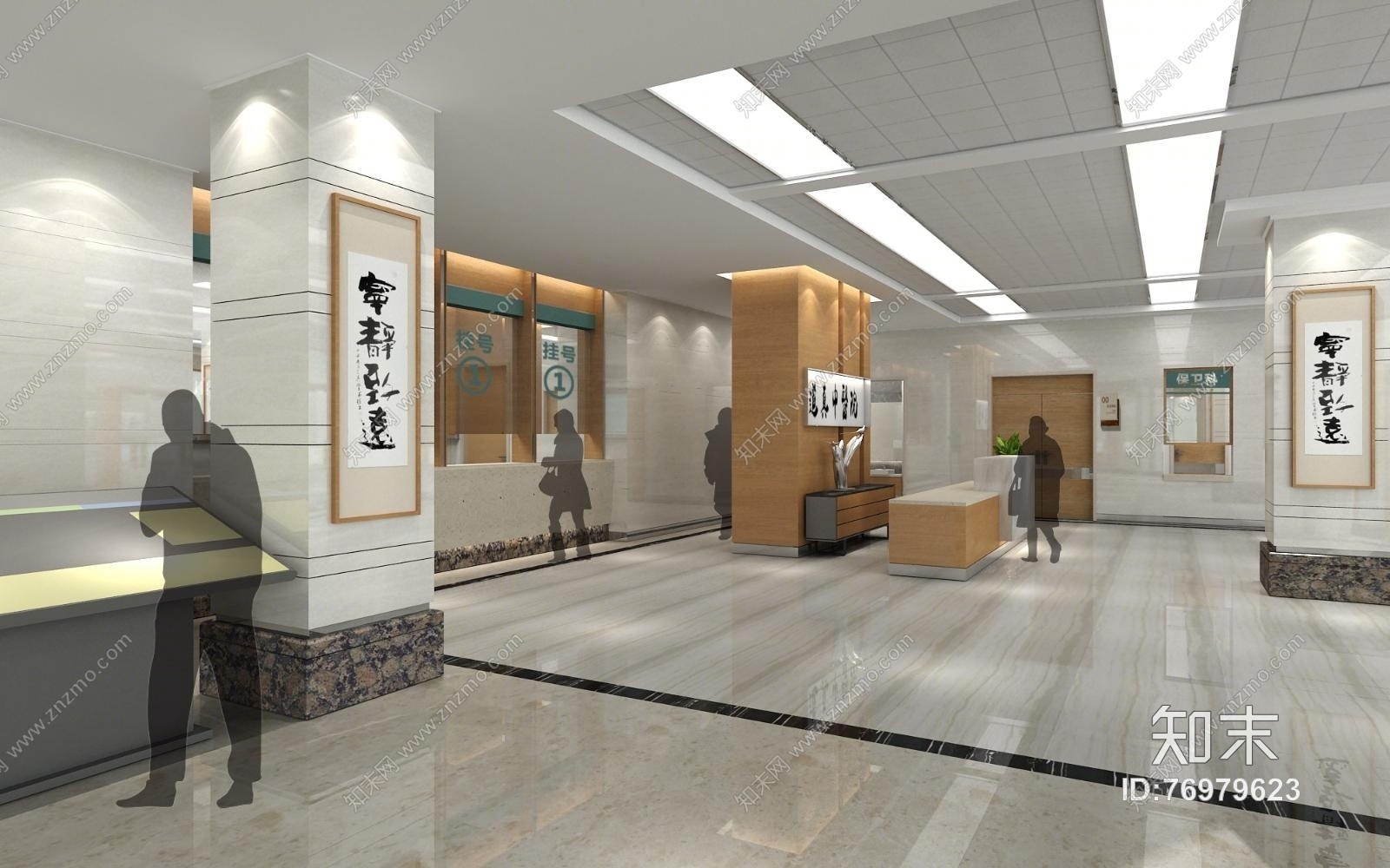 遵义道真县中医院cad施工图下载【ID:76979623】
