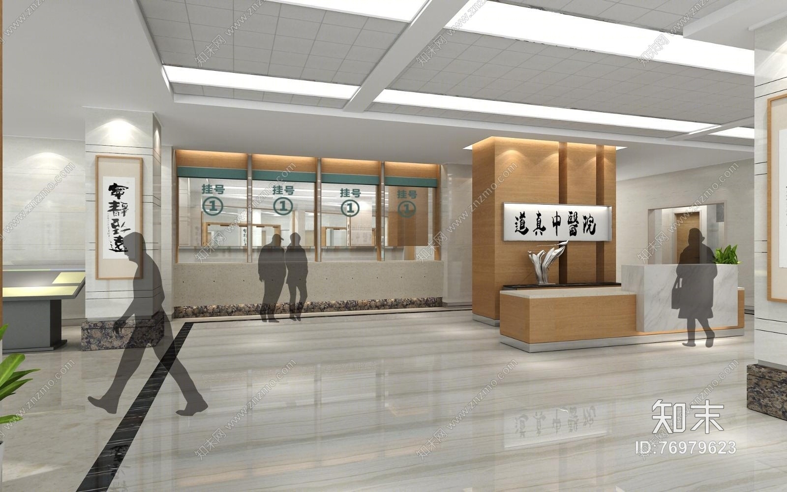 遵义道真县中医院cad施工图下载【ID:76979623】