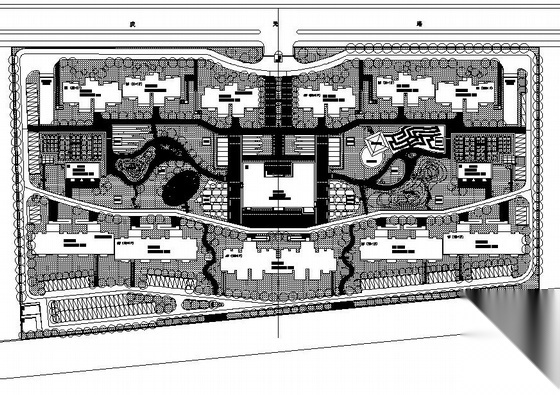 苏州小区园林景观施工图施工图下载【ID:161046160】