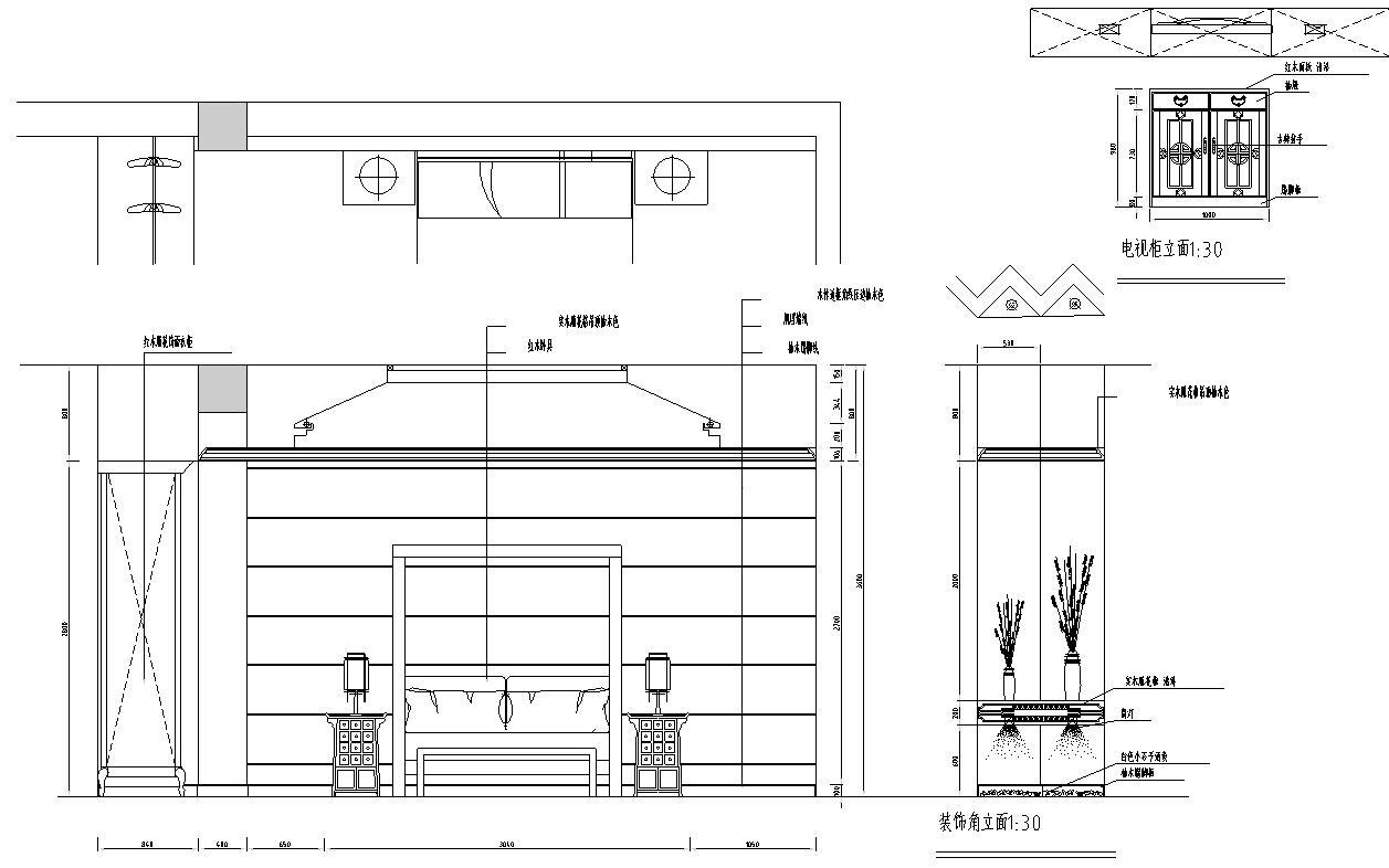 三层别墅建筑方案（包含效果图）cad施工图下载【ID:149869101】