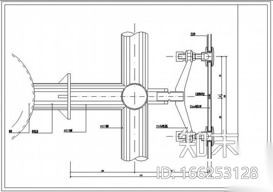 某点式玻璃幕墙节点构造详图施工图下载【ID:166253128】