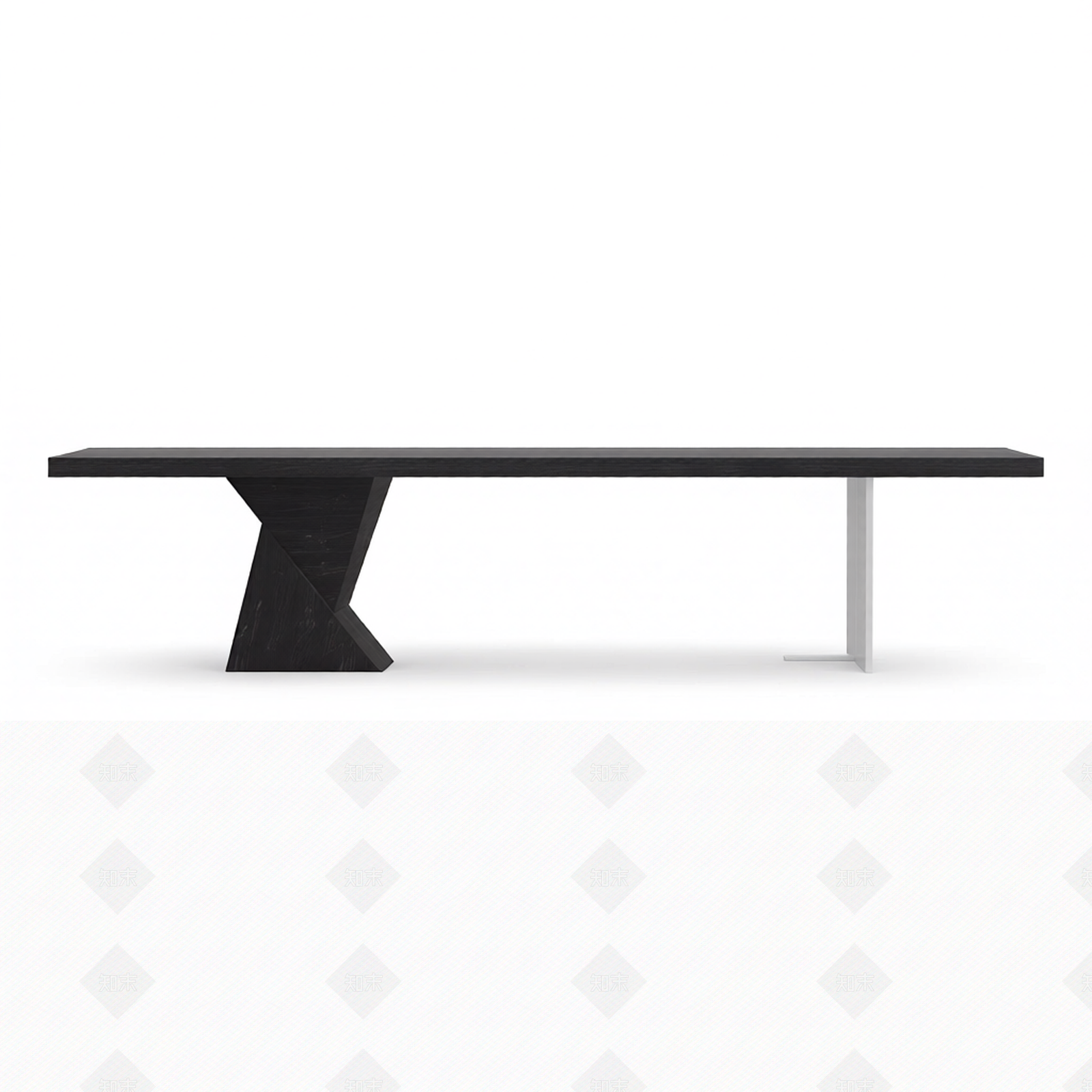 现代风格长桌3D模型下载【ID:1206198821】