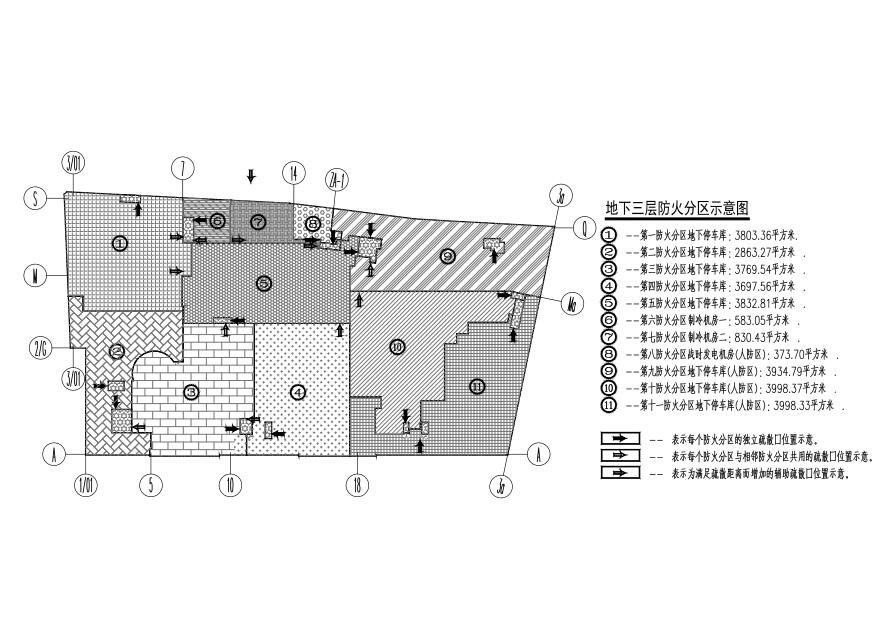 4栋超高层商住楼建筑施工图(含商业裙房)cad施工图下载【ID:165731105】