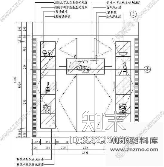 图块/节点餐厅立面图图块2cad施工图下载【ID:832320807】