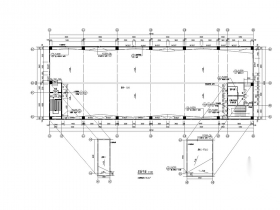 [武汉]9层办公综合楼建筑施工图cad施工图下载【ID:166564139】