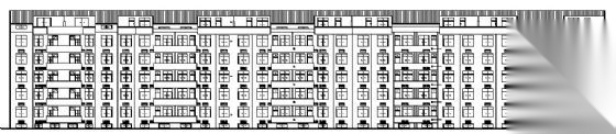 多层住宅建筑图cad施工图下载【ID:149856167】