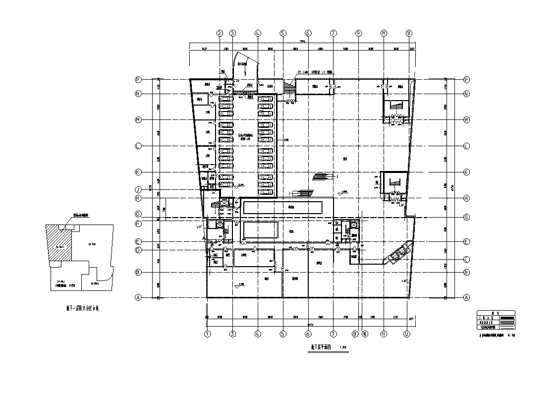 3套商业办公综合楼建筑设计施工图cad施工图下载【ID:167231192】