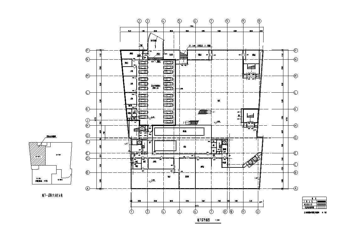 3套商业办公综合楼建筑设计施工图cad施工图下载【ID:151407129】