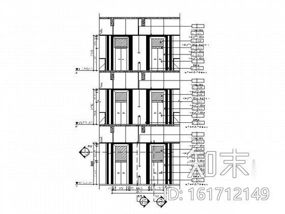 [广东]知名设计院国际范大气时尚商业步行街室内施工图...cad施工图下载【ID:161712149】