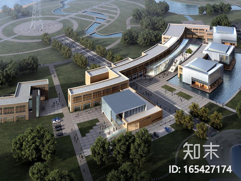 [南京]广播电视台办公楼建筑设计方案（CAD+文本+PPT）施工图下载【ID:165427174】