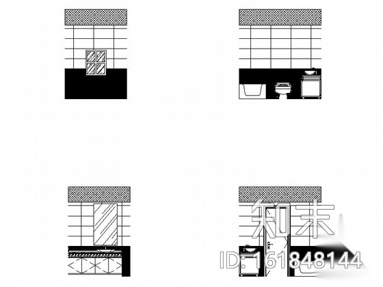 [北京]精品欧式风格三层别墅室内装修施工图（含方案效果...cad施工图下载【ID:161848144】