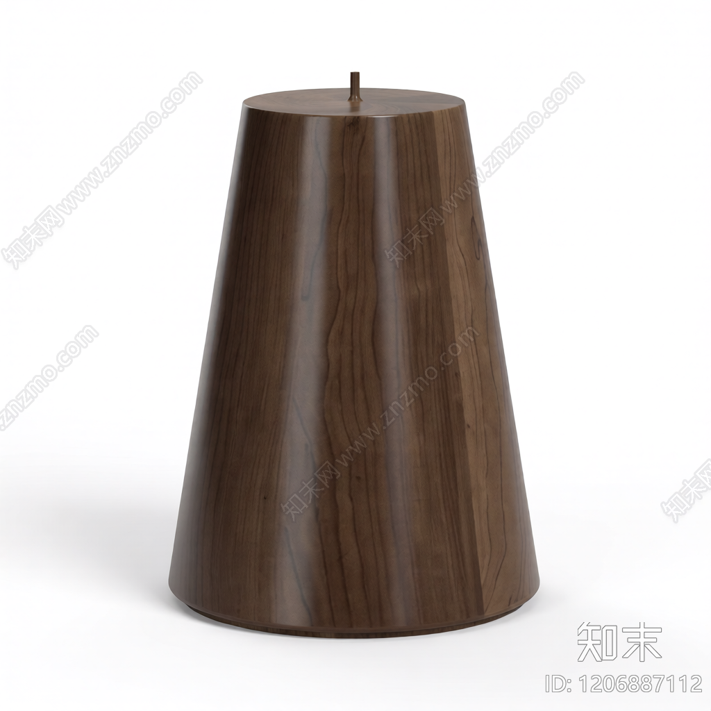木质吊灯灯罩3D模型下载【ID:1206887112】