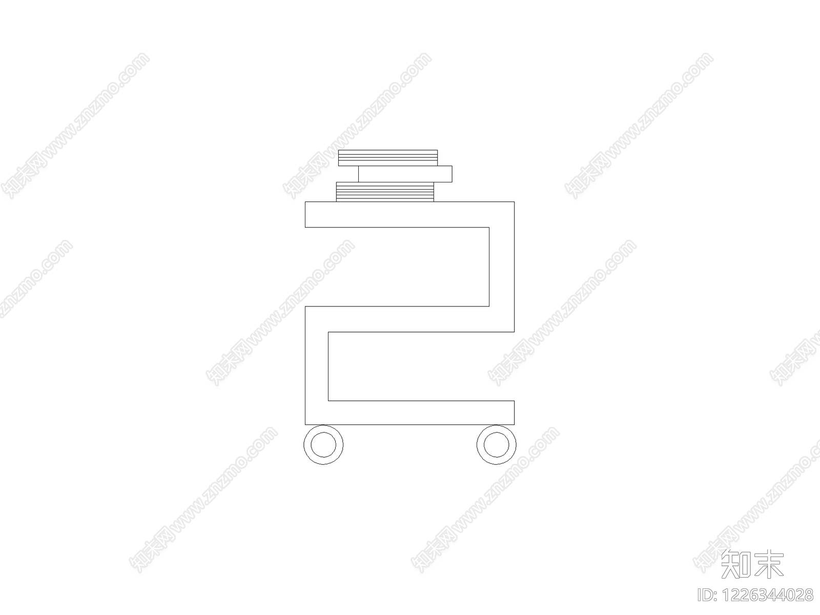 柜子cad施工图下载【ID:1226344028】