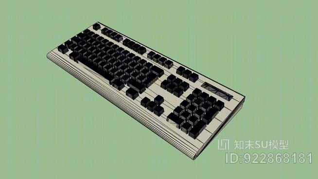键盘SU模型下载【ID:922868181】