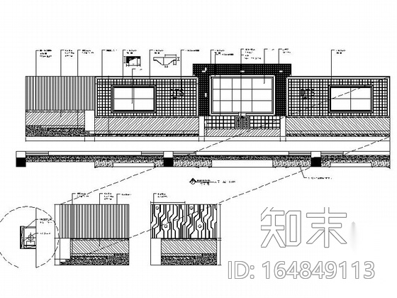 [重庆]时尚热舞迪吧室内装饰施工图cad施工图下载【ID:164849113】