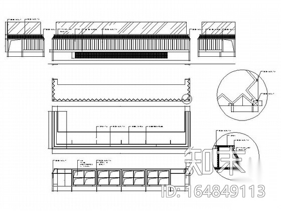 [重庆]时尚热舞迪吧室内装饰施工图cad施工图下载【ID:164849113】
